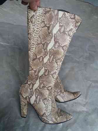 Продам сапоги демисезонные осенне-весенние кожа р.35 Донецк