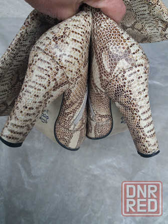 Продам сапоги демисезонные осенне-весенние кожа р.35 Донецк - изображение 5