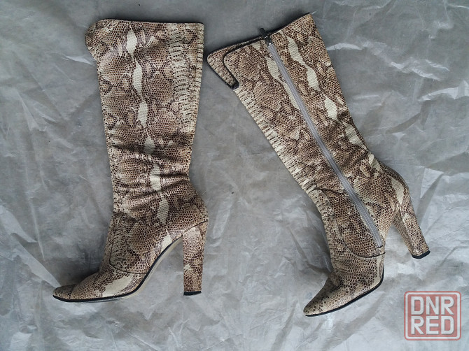 Продам сапоги демисезонные осенне-весенние кожа р.35 Донецк - изображение 7