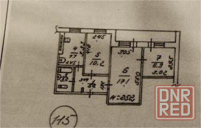 Продается 3х-комнатная квартира на 17 микрорайоне Мариуполь - изображение 2