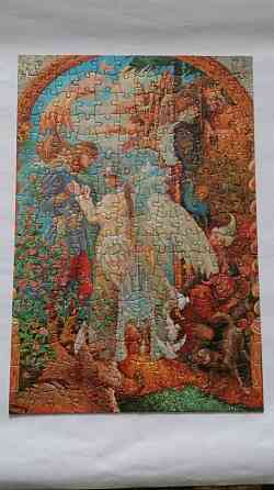 Пазл "сказка о царе салтане" из серии сказки а.с. пушкина . 1996 г. Стаханов