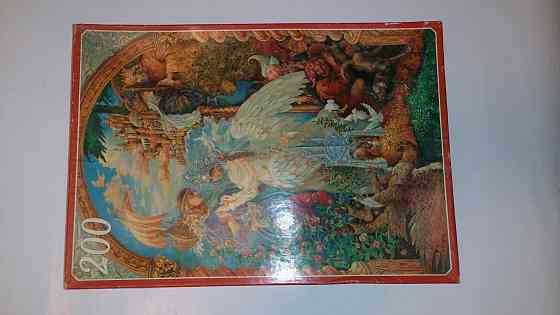 Пазл "сказка о царе салтане" из серии сказки а.с. пушкина . 1996 г. Стаханов