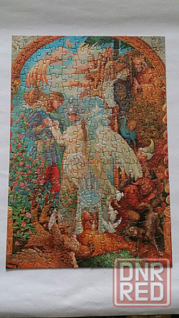 Пазл "сказка о царе салтане" из серии сказки а.с. пушкина . 1996 г. Стаханов - изображение 6