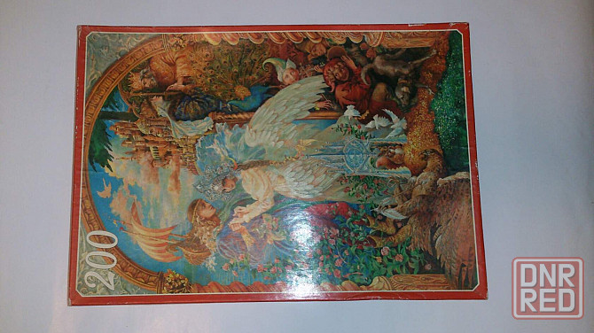 Пазл "сказка о царе салтане" из серии сказки а.с. пушкина . 1996 г. Стаханов - изображение 3