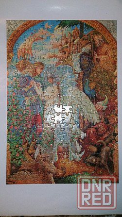 Пазл "сказка о царе салтане" из серии сказки а.с. пушкина . 1996 г. Стаханов - изображение 1