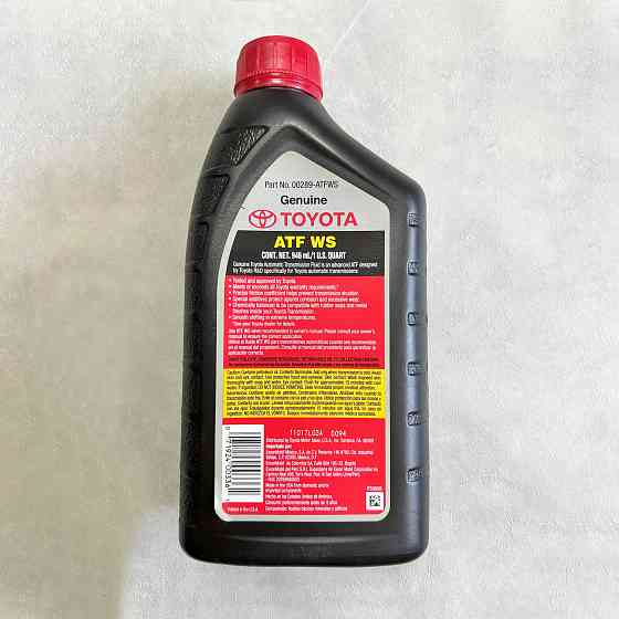 Масло Toyota ATF WS оригинал Макеевка