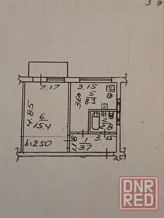 Документы готовы! Срочно продам 1-ком.кв-ру, 3/5, Полоцкая, Заперевальная (ориентир Майский рынок)! Донецк - изображение 8