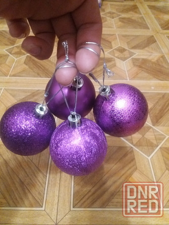 Продам набор игрушек для елки новогодних Донецк - изображение 1