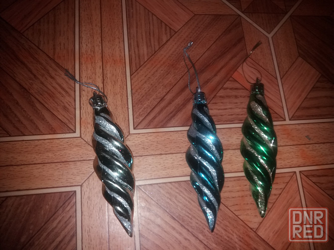 Продам игрушки для елки новогодние сосульки Донецк - изображение 5