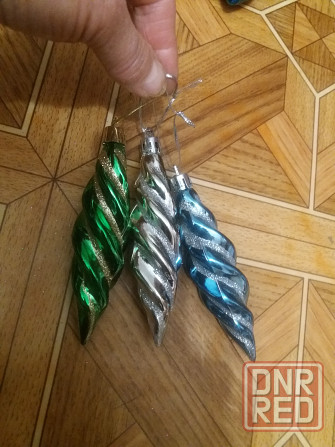 Продам игрушки для елки новогодние сосульки Донецк - изображение 4