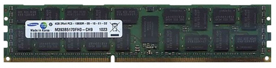 Оперативная память Dimm Ddr3 Samsung 4 гб 1333мгц (M393b5170fh0-Ch9) Ecc б/у (арт-5804) Донецк
