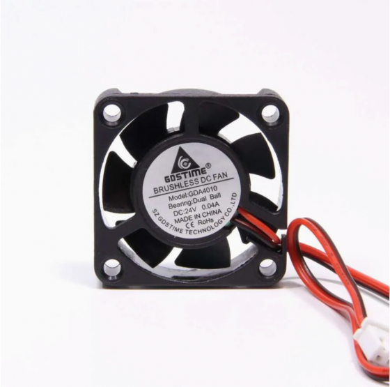 Вентилятор (кулер) Brushless Gda4010 40x40x10 C напряжением питания 12 вольт для 3d принтеров, компь Макеевка