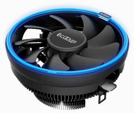 Кулер Pccooler E126m B S775/115x/Am2/2+/Am3/3+/Am4/Fm1/Fm2/2+ (Tdp 92w, вент-р 120мм с Pw (арт-1025) Макеевка