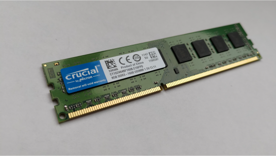 Оперативная память Dimm Ddr3 Crucial 8гб 1600mhz Pc3-12800u (Ct102464bf160b.C16fpd) (арт-4723) Макеевка