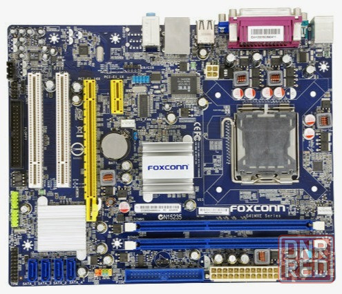Материнская плата Foxconn G41mxe б/у (арт-6031) Донецк - изображение 1