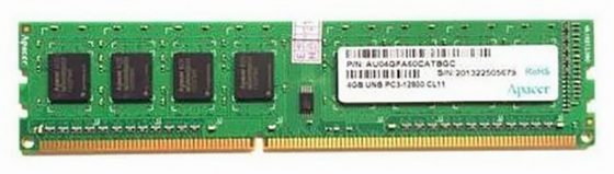 Оперативная память Dimm Ddr3 Apacer 4 гб 1600 мгц Cl11 (Au04gfa60catbgc) (арт-1965) Макеевка