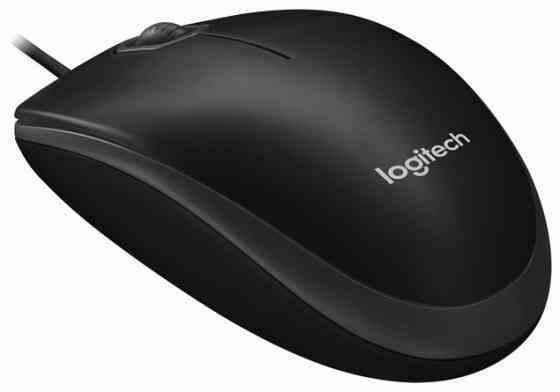 Мышь Logitech B100, черный (арт-7104) Макеевка