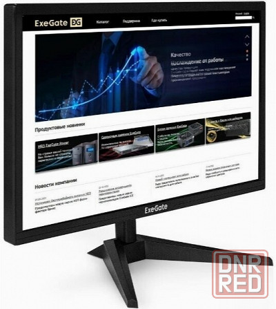 Монитор 27 Exegate Eb2700 (Tn Led Grade A+, Fhd, 1920x1080@60гц, 16:9, 200cd/M2, 1000:1, 178/178, 5m Макеевка - изображение 1