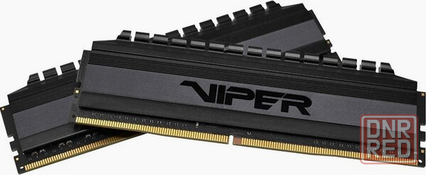 Оперативная память Dimm Ddr4 8gb 3200mhz Patriot Viper 4 Blackout (Pvb48g320c6k) (2x4gb Kit) (арт-73 Донецк - изображение 2