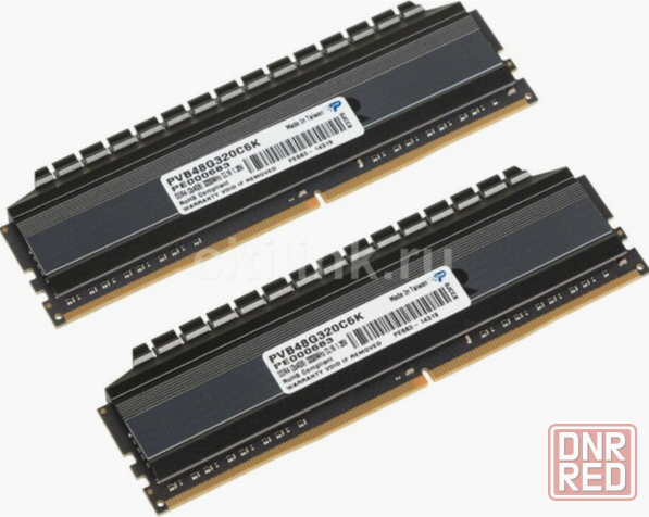 Оперативная память Dimm Ddr4 8gb 3200mhz Patriot Viper 4 Blackout (Pvb48g320c6k) (2x4gb Kit) (арт-73 Донецк - изображение 3