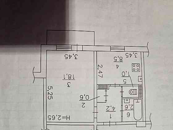 1-к квартира Привокзальный Галактика Донецк
