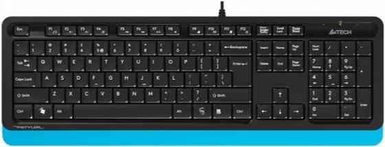 Клавиатура A4tech Fstyler Fk10 Black-Blue Usb черный (арт-6411) Макеевка