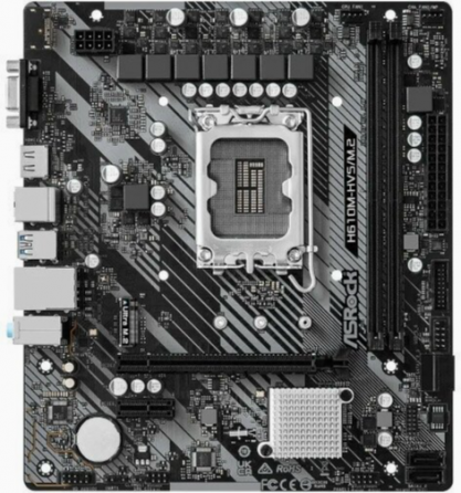 Материнская плата Asrock H610m-Hvs/M.2 R2.0 Lga1700 (арт-2551) Донецк