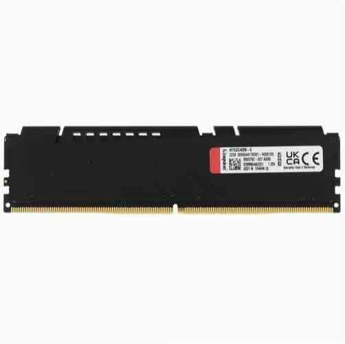 Kingston Fury Beast Black Ddr5 Dimm 5200mhz Pc-41600 Cl40 - 8gb Kf552c40bb-8 Oem (арт-4729) Донецк