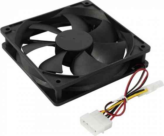 Вентилятор для корпуса 120x120 мм 5bites Fb12025s-12l4mx (4пин, 120x120x25мм, 1200 об/мин) (арт-1899 Донецк