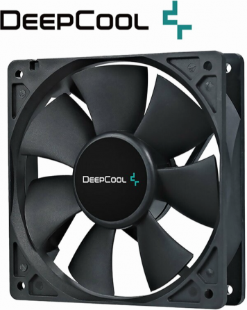 Вентилятор для компьютера Deepcool Xfan 120 Black Dp-Fdc-Xf120 - кулер охлаждения в корпус на пк 120 Донецк