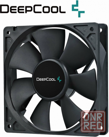 Вентилятор для компьютера Deepcool Xfan 120 Black Dp-Fdc-Xf120 - кулер охлаждения в корпус на пк 120 Донецк - изображение 3