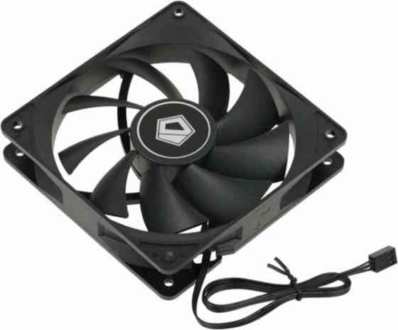 Вентилятор для корпуса Id-Cooling 120x120mm 3pin 1250rpm Black (Fl-12025k) (арт-3988) Донецк
