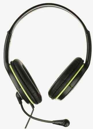 Компьютерная гарнитура Genius Hs-400a, черный/зеленый (арт-2221) Донецк