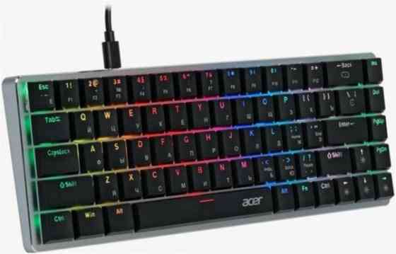 Игровая клавиатура Acer Okw302 механическая Led (Zl. Kbdcc.01c) (арт-1774) Макеевка