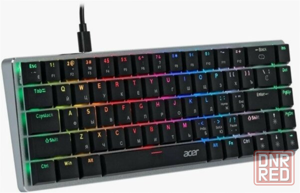 Игровая клавиатура Acer Okw302 механическая Led (Zl. Kbdcc.01c) (арт-1774) Макеевка - изображение 2
