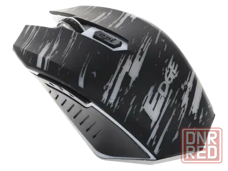 Игровая мышь Qumo Edge M17, беспроводная, аккумуляторная 600 Mah, кабель зарядки, 1000-2400 Dpi, 6 к Макеевка - изображение 3