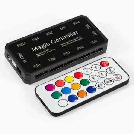 Контроллер-хаб с пультом управления Exegate Ex295975rus Exh6p. Argb для вентиляторов с подсветкой Ar Донецк