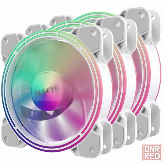 Вентилятор для корпуса Alseye Halo 4.0-W Kit (3 шт.) (арт-3131) Донецк - изображение 1