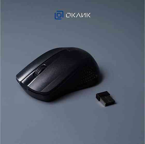 Мышь оклик 485mw черный оптическая (1200dpi) беспроводная Usb (2but) (арт-6170) Макеевка