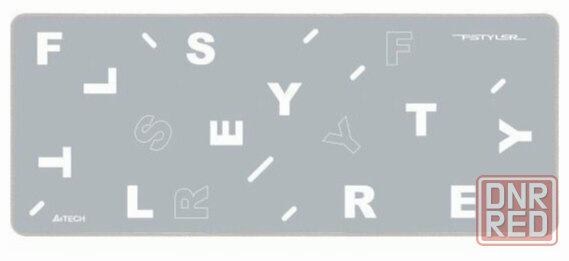 Коврик для мыши A4tech Fstyler Fp75 серый/белый 750x300x2мм (арт-9272) Донецк - изображение 1