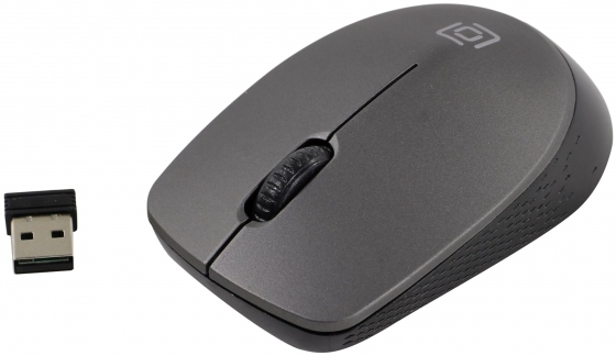 Мышь Oklick 486mw Usb серый/черный (арт-4751) Макеевка