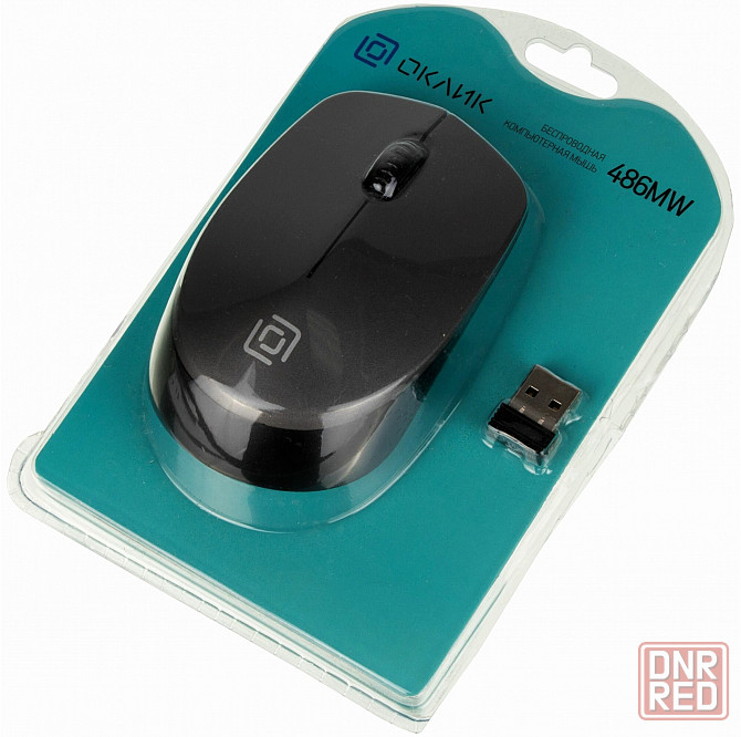 Мышь Oklick 486mw Usb серый/черный (арт-4751) Макеевка - изображение 4