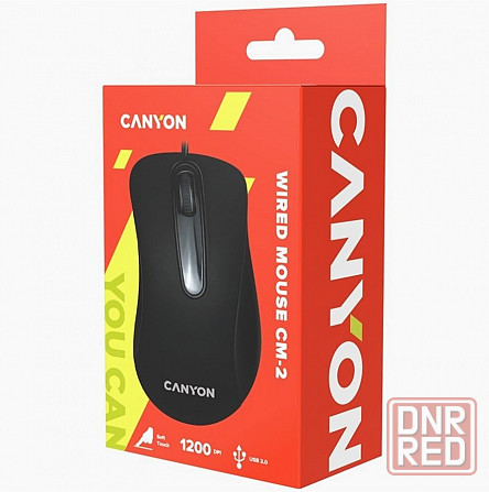 Мышь Canyon Cne-Cms2 Black Usb (арт-5367) Макеевка - изображение 1