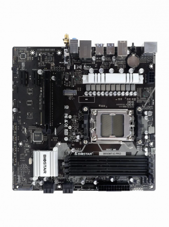 Материнская плата Biostar B650mt-E Pro, Socketam5, Amd B650, Matx (арт-7906) Макеевка