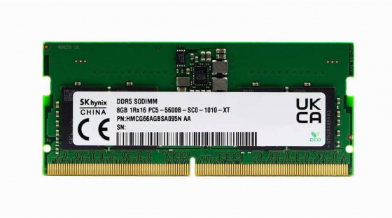 Оперативная память Sodimm 8gb Ddr5-5600 Sk Hynix Hmcg66agbsa095n (арт-7268) Донецк