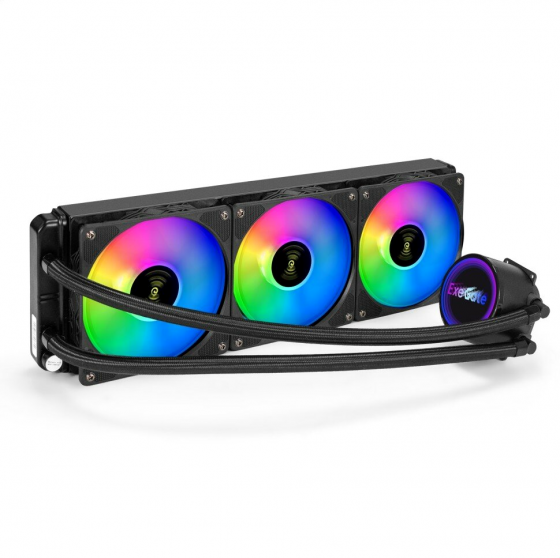 Комплект водяного охлаждения Exegate Blackwater-360. Pwm. Rgb (Rgb подсветка, (Ex297325rus) (арт-500 Донецк