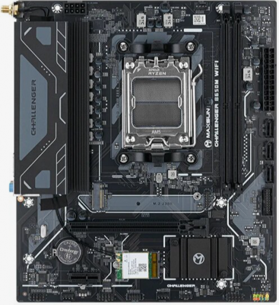 Материнская плата Maxsun Challenger B650m Wifi V2 (Ms-Challenger B650m Wifi V2) (арт-8458) Макеевка