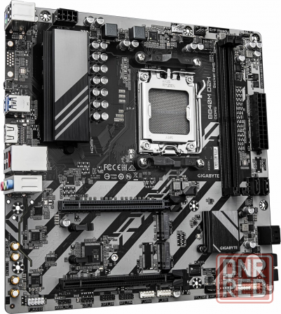 Материнская плата Gigabyte B840m D2h, Socket Am5, Amd B840, Matx, Ret (арт-4537) Макеевка - изображение 2