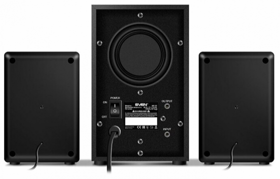 Акустическая система Sven Ms-90, чёрный 2.1, мощность(Rms): 5 вт+2x.2.5 вт (арт-5130) Донецк