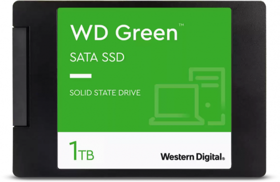 Твердотельный накопитель Ssd 1tb Western Digital Green Wds100t3g0a Sata3 2.5 (арт-6886) Макеевка